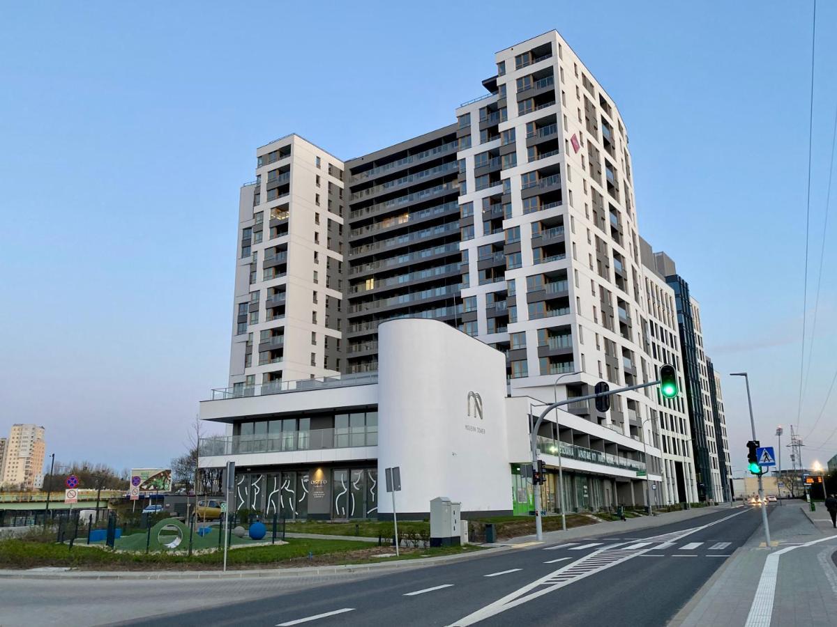 Ferienwohnung Apartament Riviera Modern Tower Gdynia Exterior foto