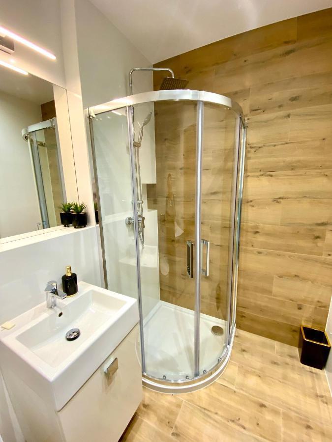 Ferienwohnung Apartament Riviera Modern Tower Gdynia Exterior foto