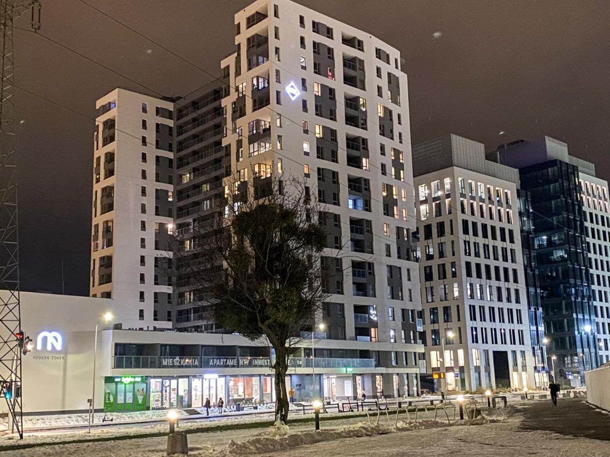 Ferienwohnung Apartament Riviera Modern Tower Gdynia Exterior foto